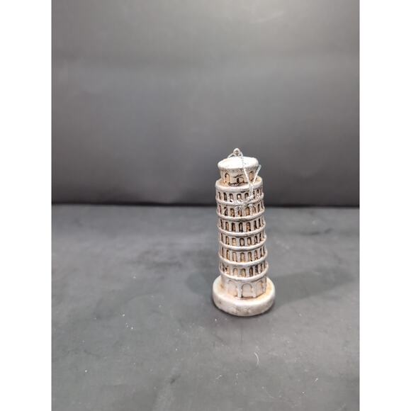 Leaning Tower of Pisa Christmas Ornament, Mini Figure, Holiday Decor,‎ Souvenir - Picture 3 of 8